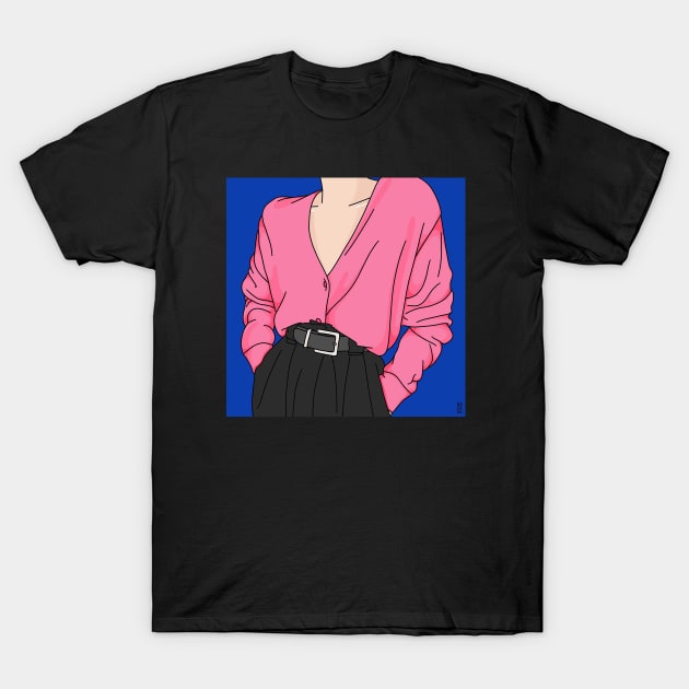 Pink and Ready T-Shirt by hazal kirikci